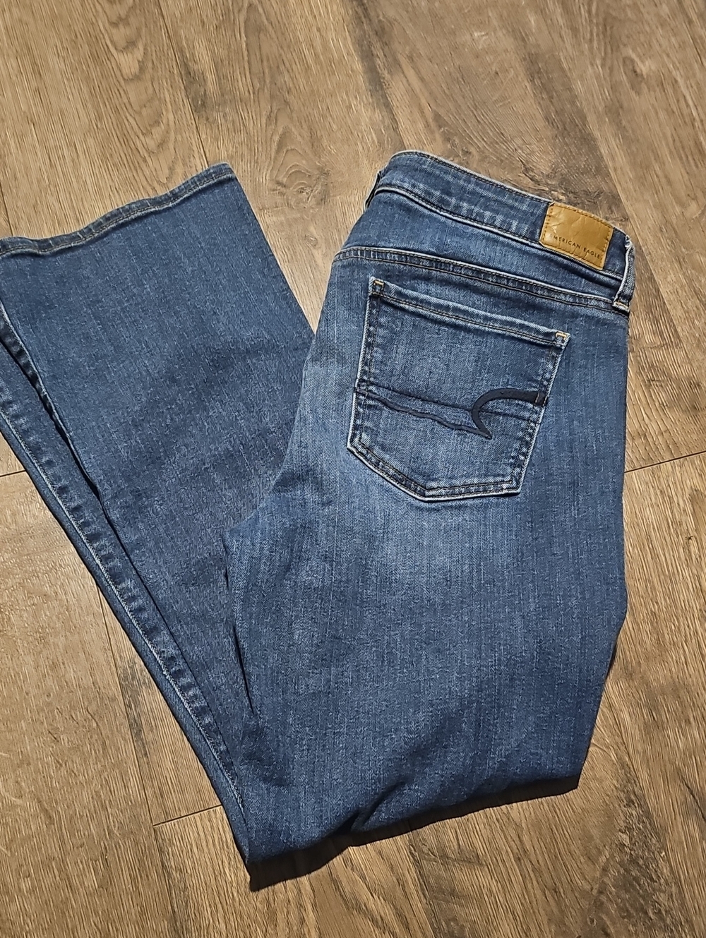 American Eagle Outfitters Jeand Women Jeans Size 14 Extra Short Stretch